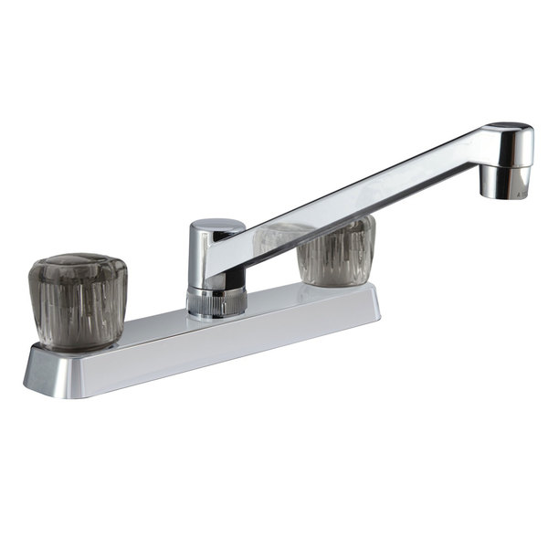 Dura Faucet Dura Faucet DF-PK600S-CP Two-Handle Non-Metallic RV Kitchen Faucet - Chrome DF-PK600S-CP